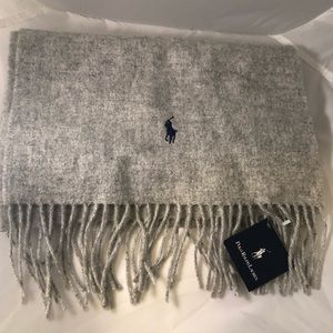 Ralph Lauren Lambs Wool Scarf NWT